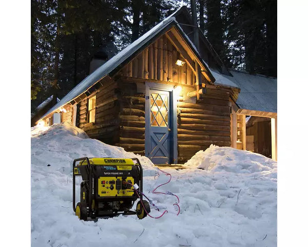 Champion 100520 - 7000 Watt Digital Hybrid Open-Frame Electric Start Inverter Generator w/ Quiet Technology (CARB)