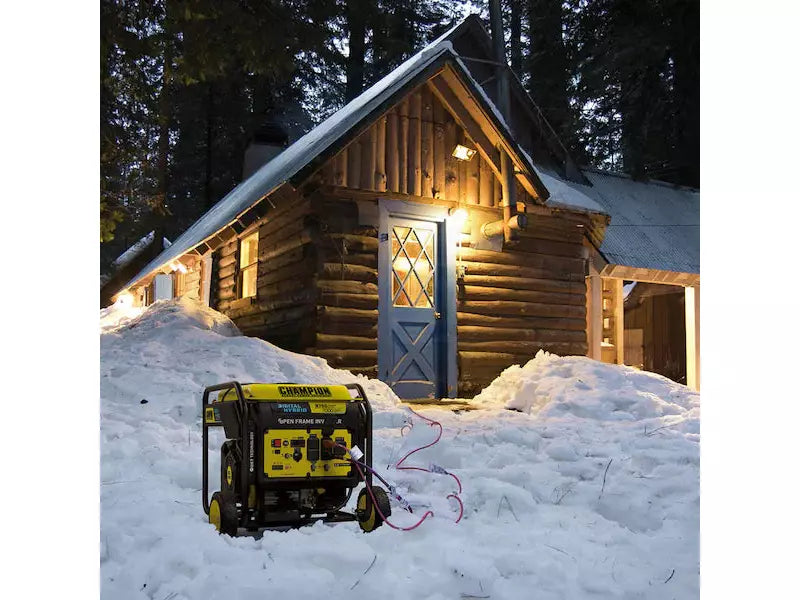 Champion 100520 - 7000 Watt Digital Hybrid Open-Frame Electric Start Inverter Generator w/ Quiet Technology (CARB)