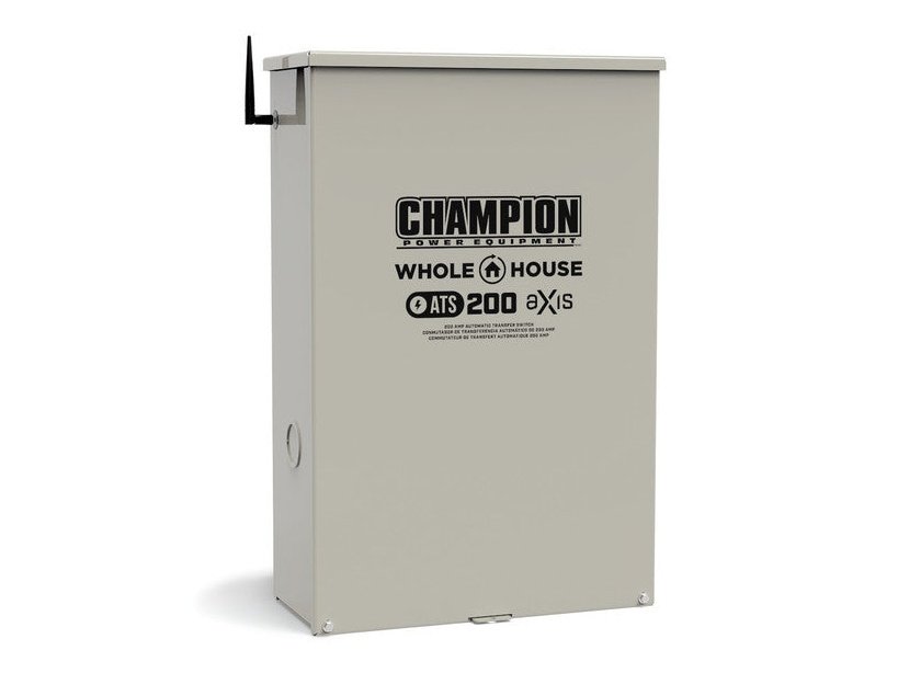 Champion 14kW aXis Home Standby Generator with 200 Amp Whole House Automatic Transfer Switch | 100837